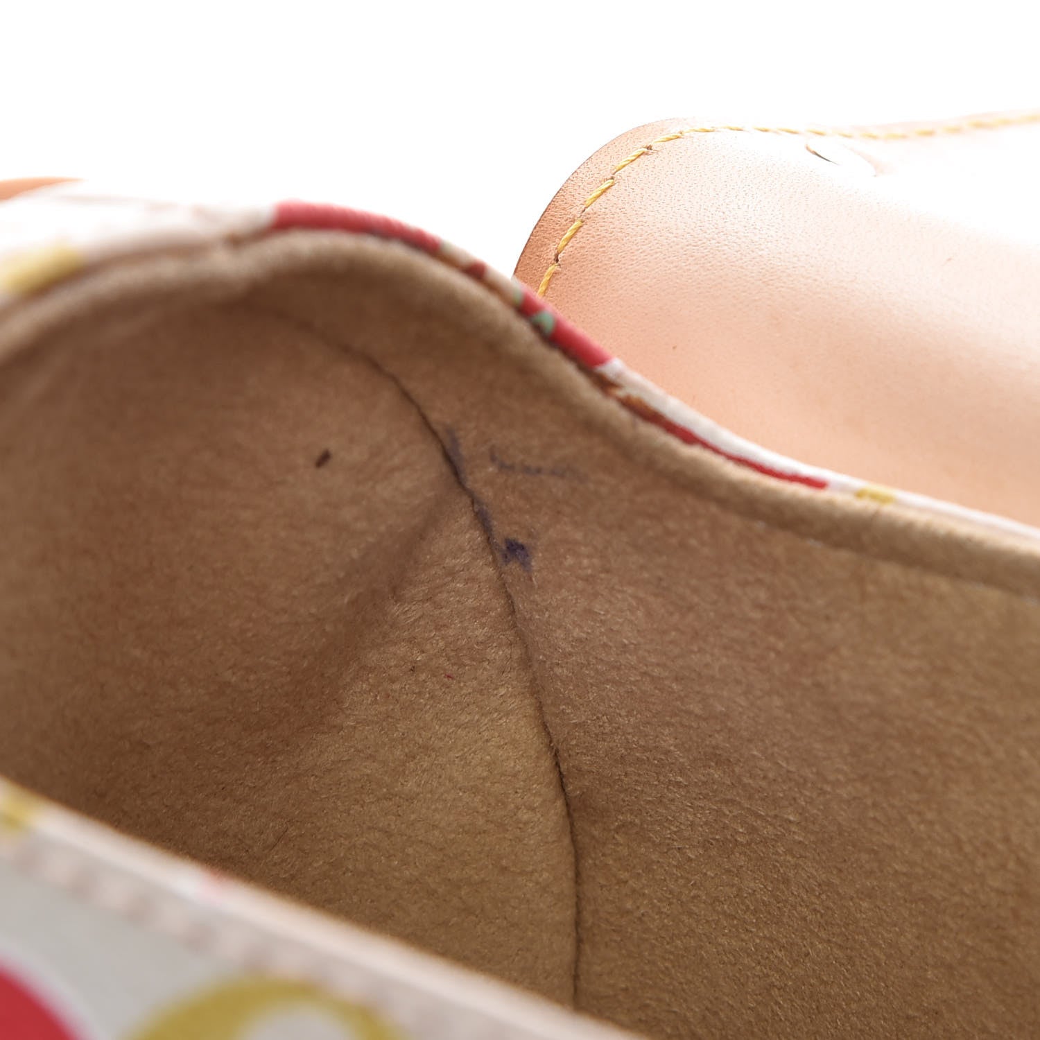 Louis Vuitton Monogram Cherry Blossom Papillon Red Creme 9 of 17