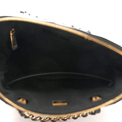 Chanel Patent Quilted Shiny Coco Small Shopping Bag Black 5 of 11