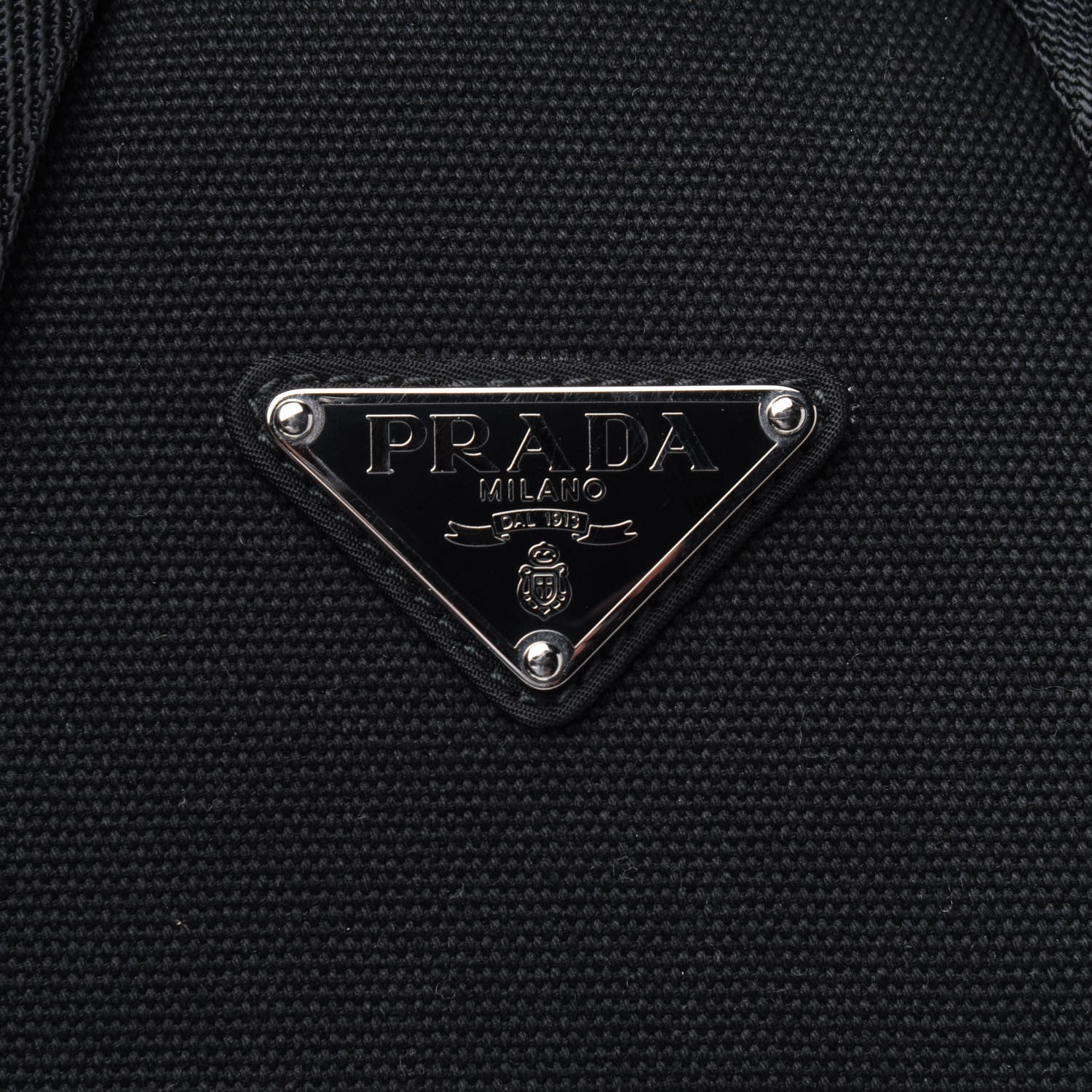 Prada Tessuto Nylon Montagna Double Buckle Backpack Black 13 of 13