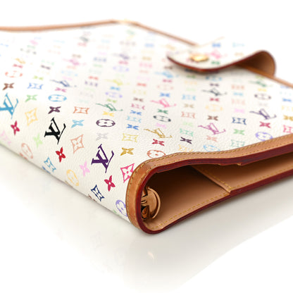 Louis Vuitton Monogram Multicolor Large Ring Agenda Cover White 7 of 10