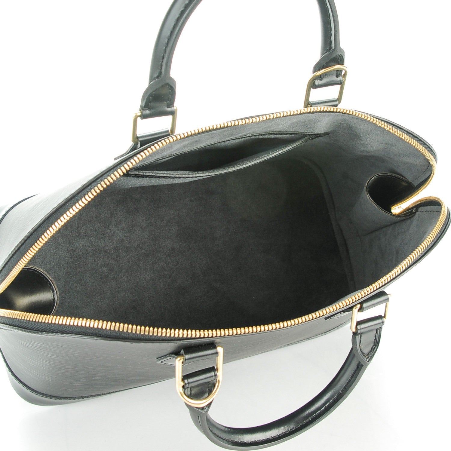 Louis Vuitton Epi Alma PM Black 5 of 7