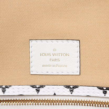 Louis Vuitton Monogram Giant Neverfull MM Kaki 10 of 11