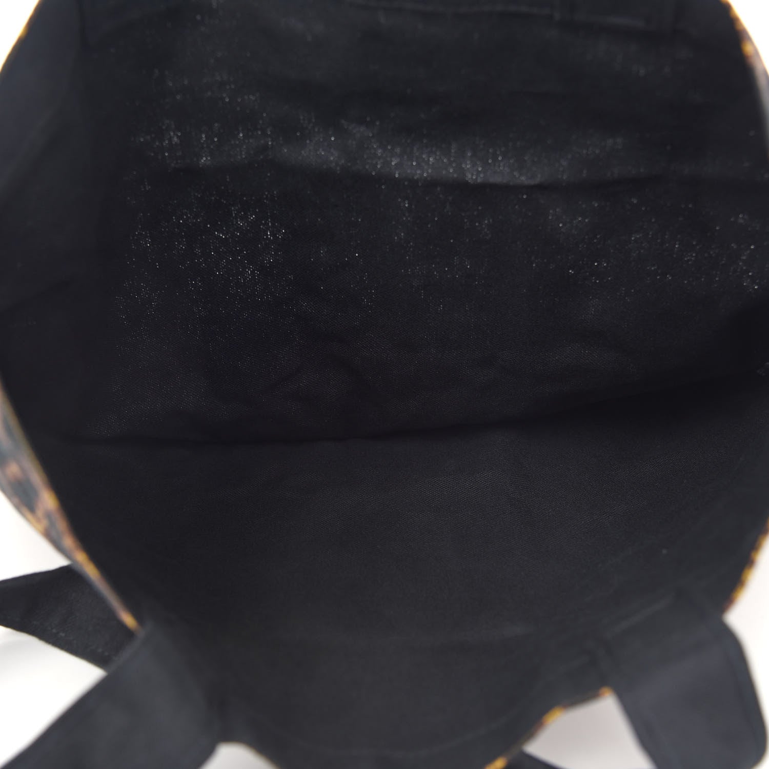 Saint Laurent Canvas Leopard Tote Black 4 of 7