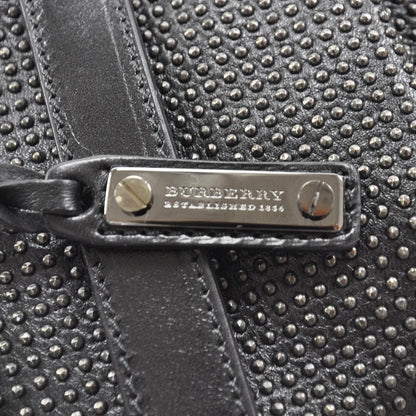 Burberry Prorsum Leather Studded Lizzie Shoulder Bag Black 9 of 9