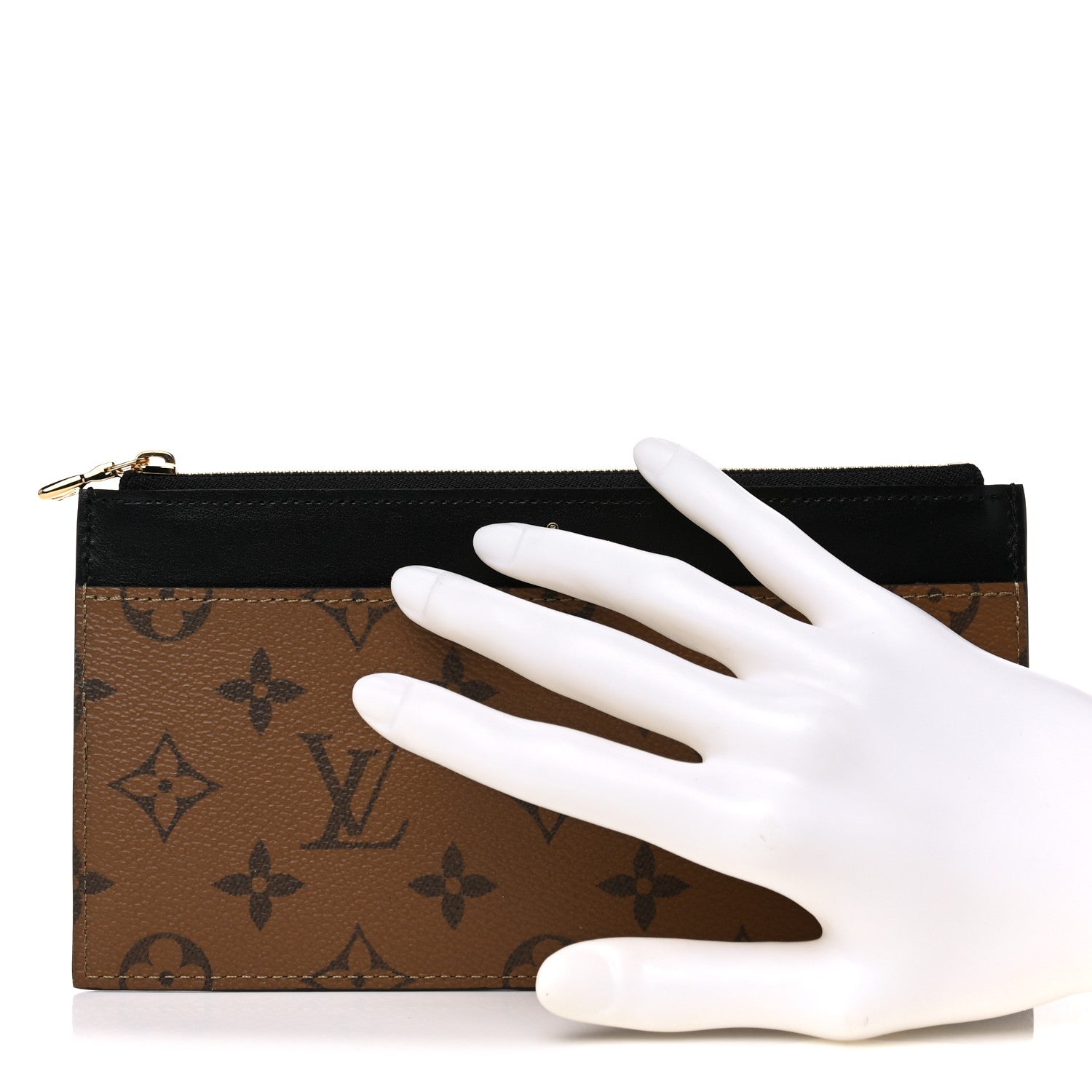Louis Vuitton Reverse Monogram Slim Purse 2 of 8