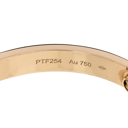 Cartier 18K Yellow Gold LOVE Bracelet 17 4 of 6