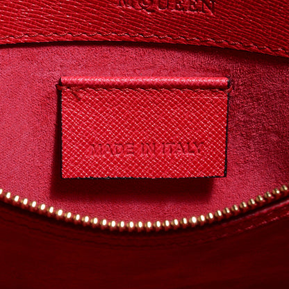 Alexander McQueen Saffiano Heroine Open Tote Red 8 of 9