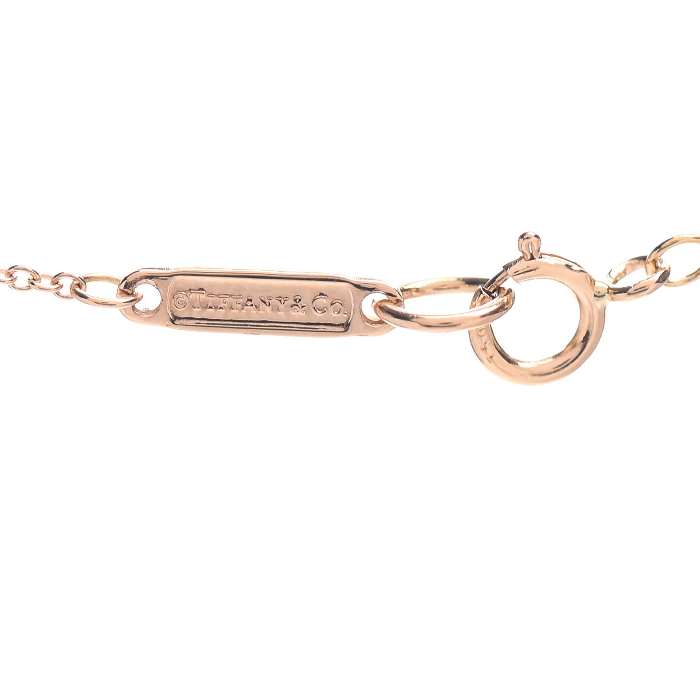 18K Rose Gold Atlas Open Pendant Necklace
