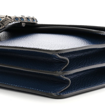 Gucci Dollar Calfskin Crystal Small Dionysus Shoulder Bag Blue Agata Montana Sapphire 12 of 12