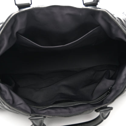 Louis Vuitton Lambskin Monogram Keepall Puffer XL Bandouliere 75 Black 4 of 11