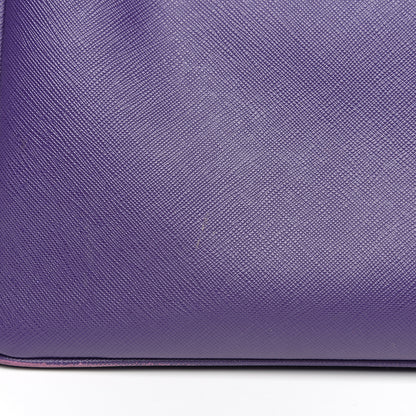 Prada Saffiano Lux Large Tote Viola 6 of 16