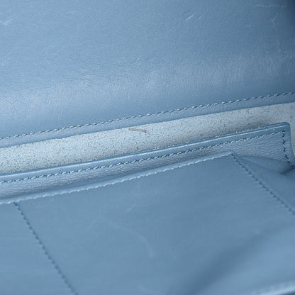 Saint Laurent Calfskin Medium Classic Y Cabas Blue Glacier 8 of 18