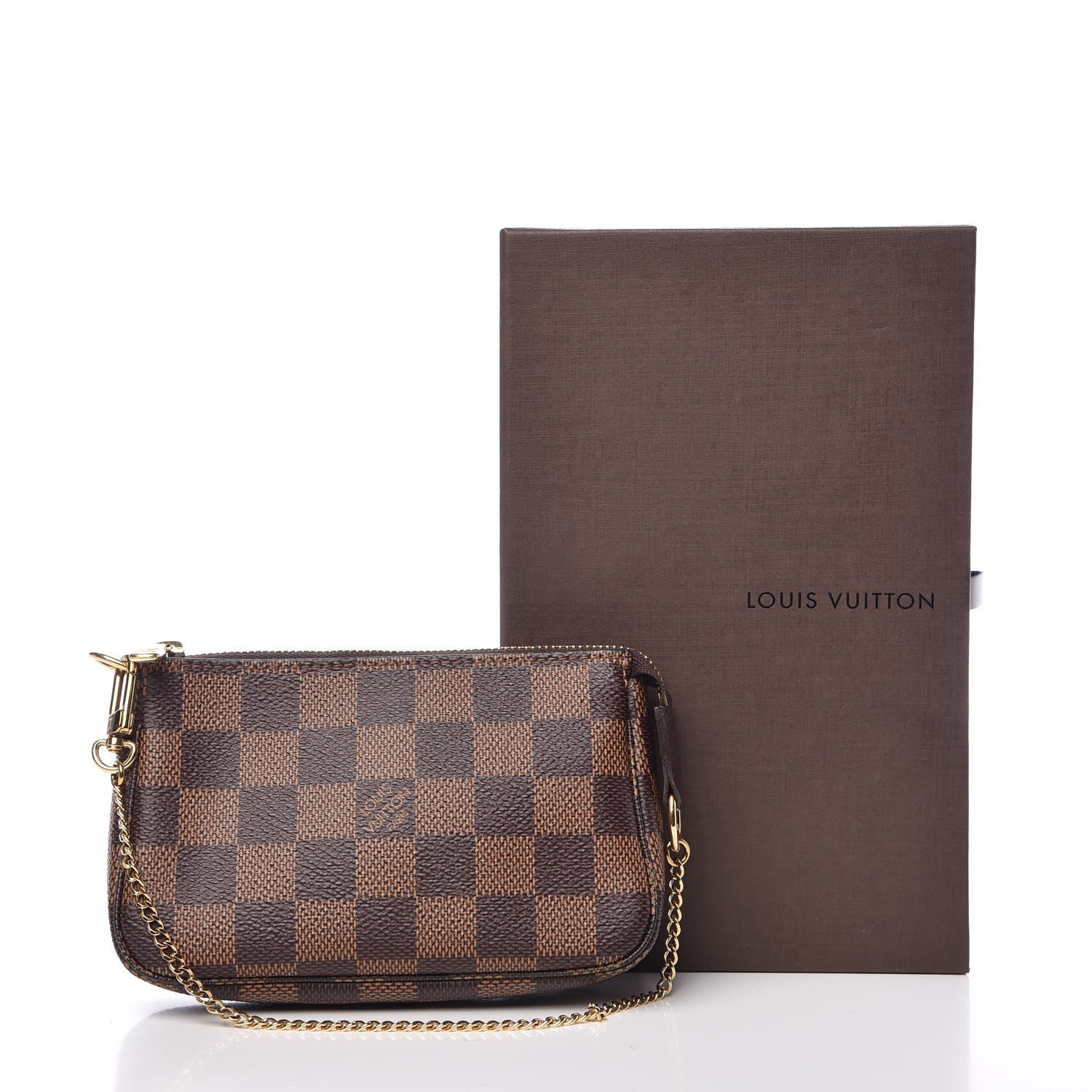 Louis Vuitton Damier Ebene Mini Pochette Accessories 8 of 8