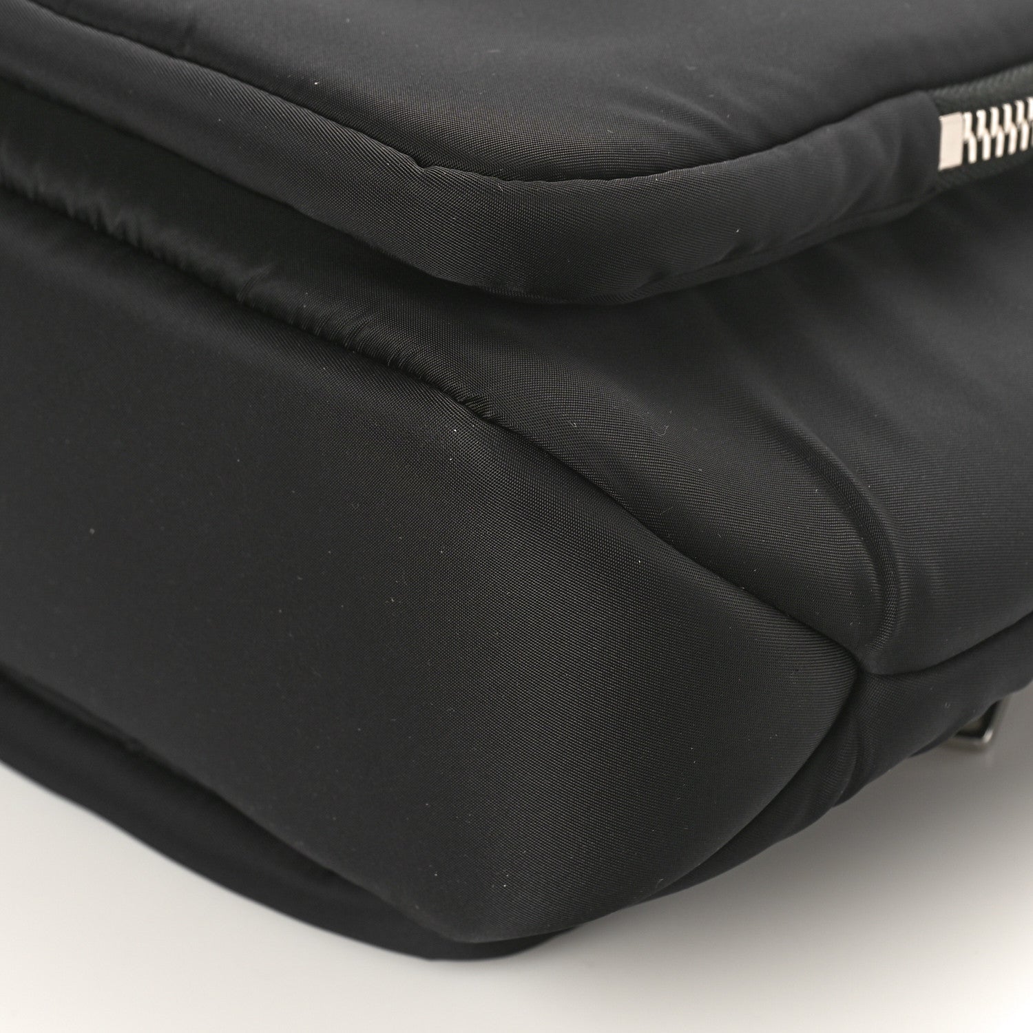 Prada Tessuto Nylon Pocket Top Handle Cargo Bag Black Fuoco 8 of 8