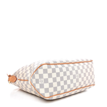 Louis Vuitton Damier Azur Delightful PM Rose Ballerine 4 of 10