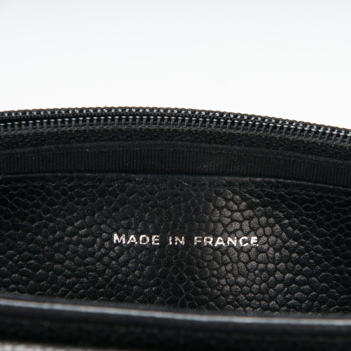 Caviar Half Moon Wallet On Chain WOC Black
