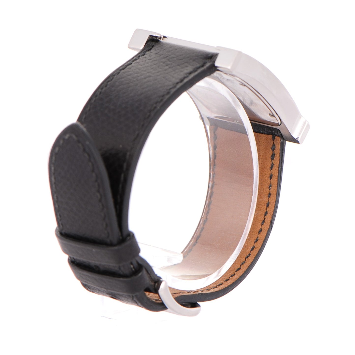 Stainless Steel Courchevel 26mm Heure H Hour Quartz Watch Noir