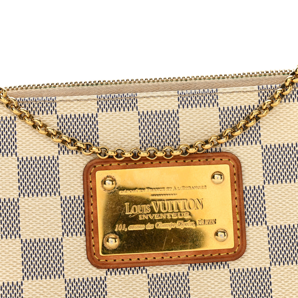 Damier Azur Eva Clutch