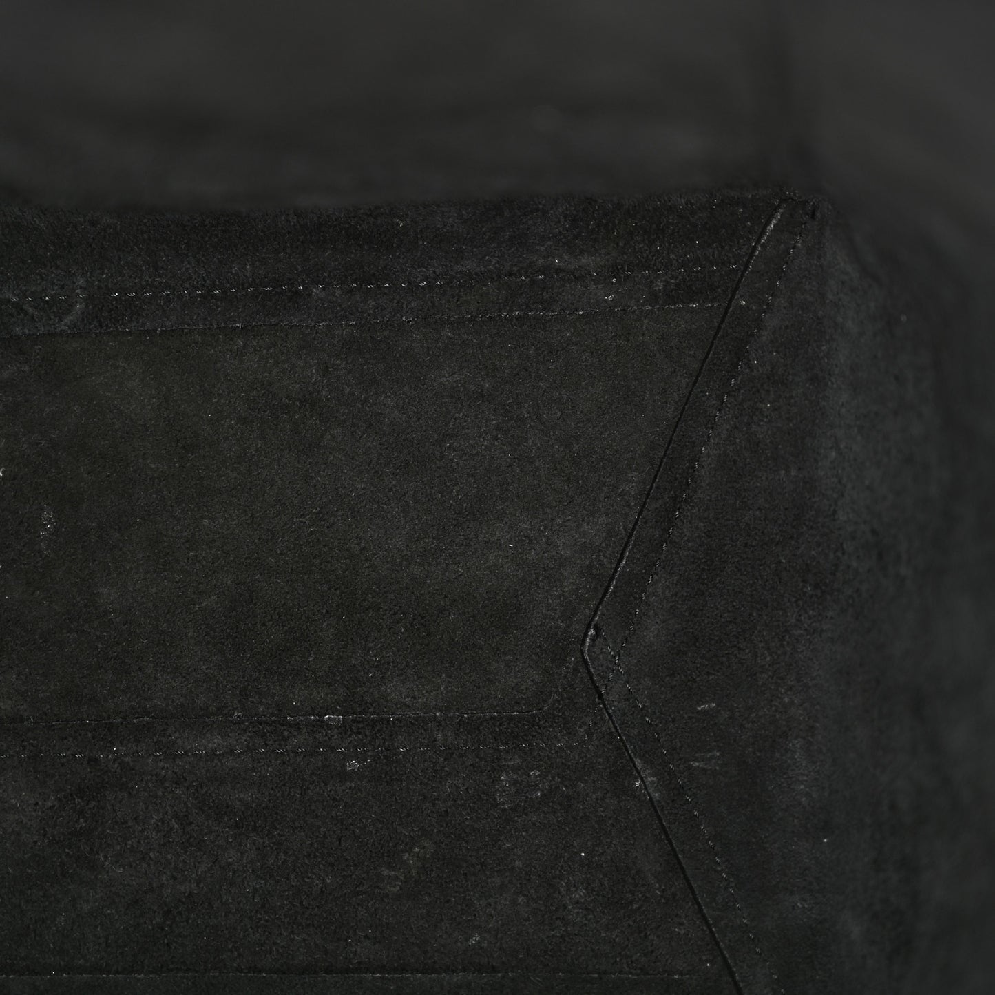 Soft Grained Calfskin Sangle Bucket Bag Black