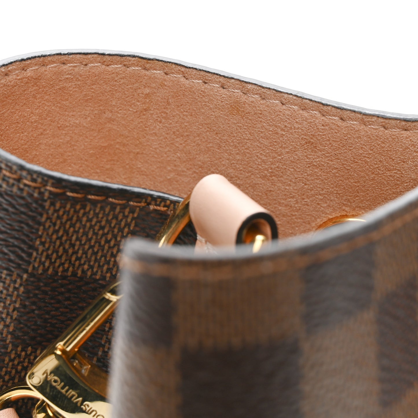 Damier Ebene Neonoe MM Venus Pink