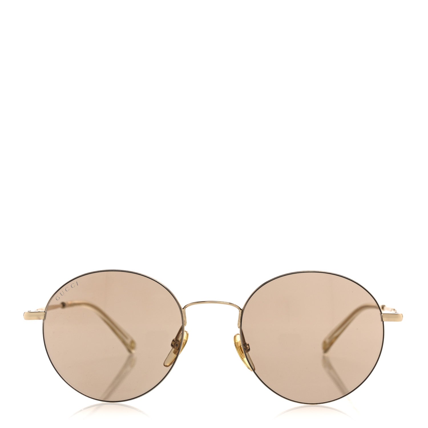 Gucci Metal Round Frame Sunglasses GG4273 Gold 2 of 8