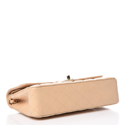 Chanel Caviar Quilted Medium Double Flap Beige Clair 4 of 12