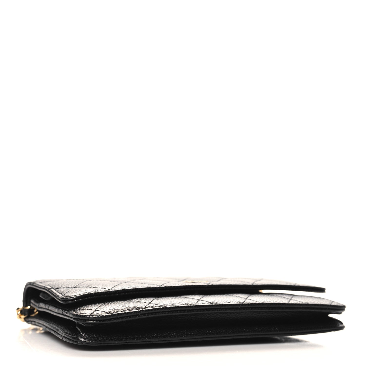 Chanel Caviar Quilted Wallet on Chain WOC Black 4 of 13