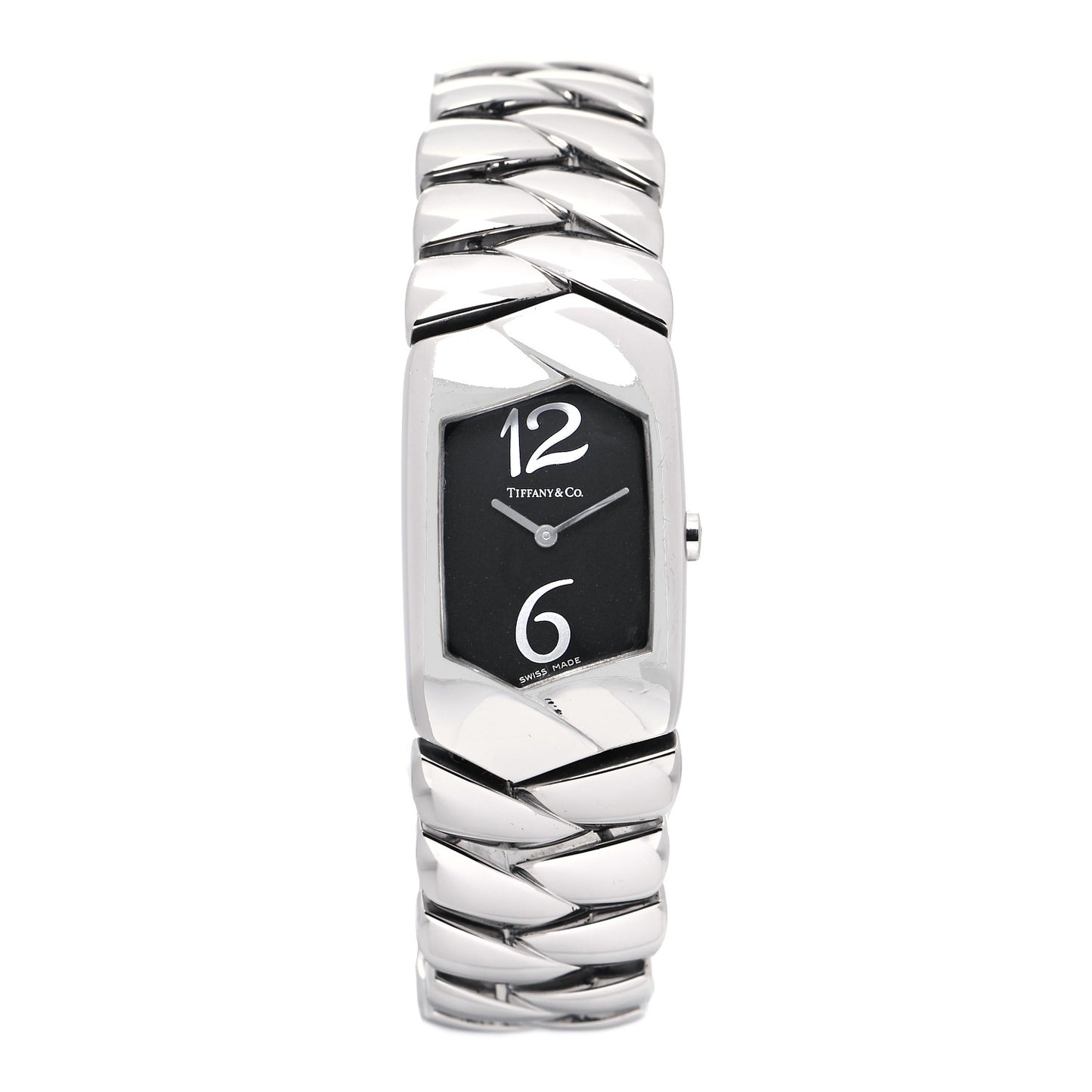 Stainless Steel 21mm Tesoro Quartz Watch Black