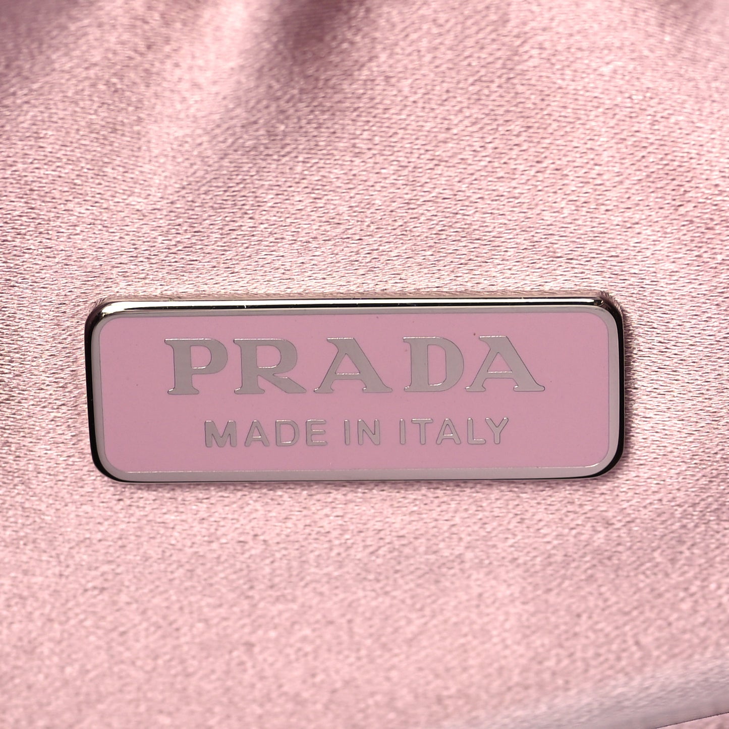 Satin Crystal Mini Re-Edition 2000 Bag Alabastro