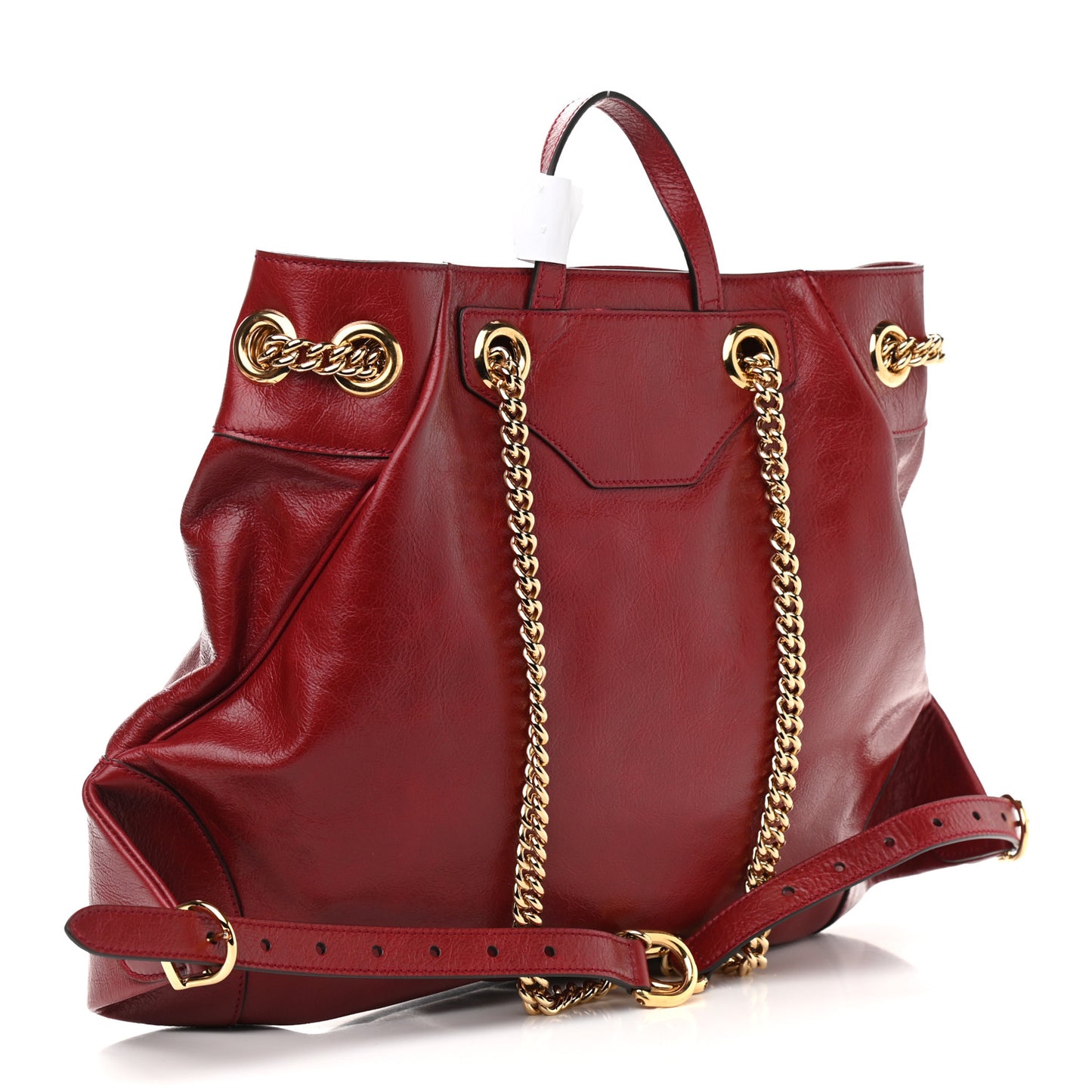 Calfskin Zumi Backpack Burgundy
