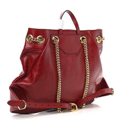 Gucci Calfskin Zumi Backpack Burgundy 2 of 9