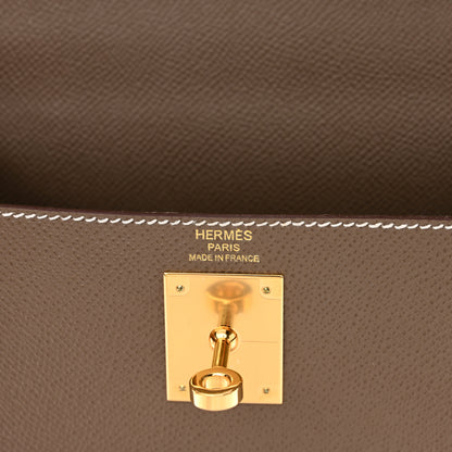 Hermes Epsom Kelly Sellier 28 Etoupe 6 of 11