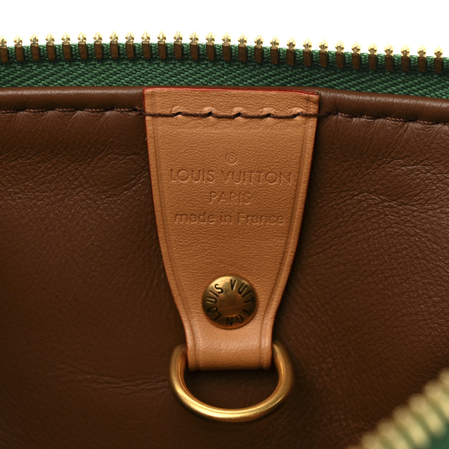 Calfskin Monogram Speedy P9 Bandouliere 25 Green