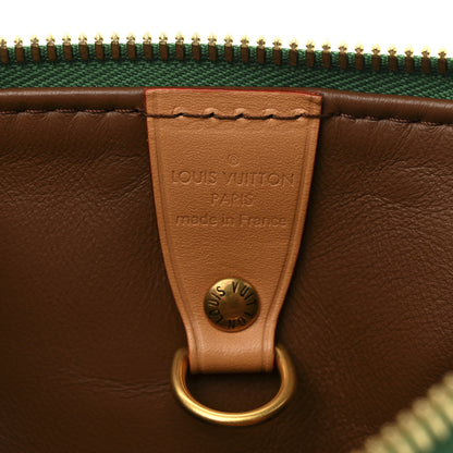 Louis Vuitton Calfskin Monogram Speedy P9 Bandouliere 25 Green 7 of 13