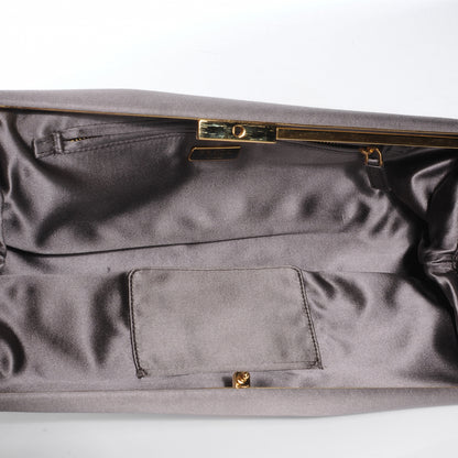 Prada Satin Frame Evening Bag 7 of 10