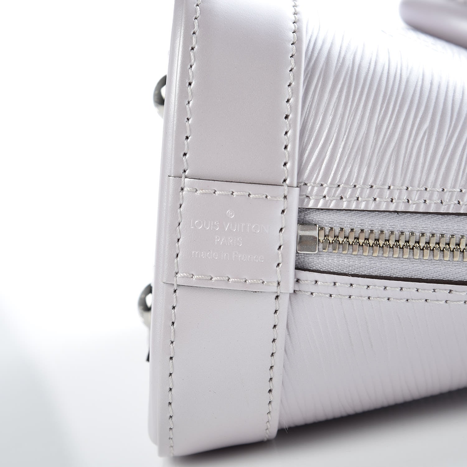 Louis Vuitton Epi Alma BB Lilac Nacre 6 of 10