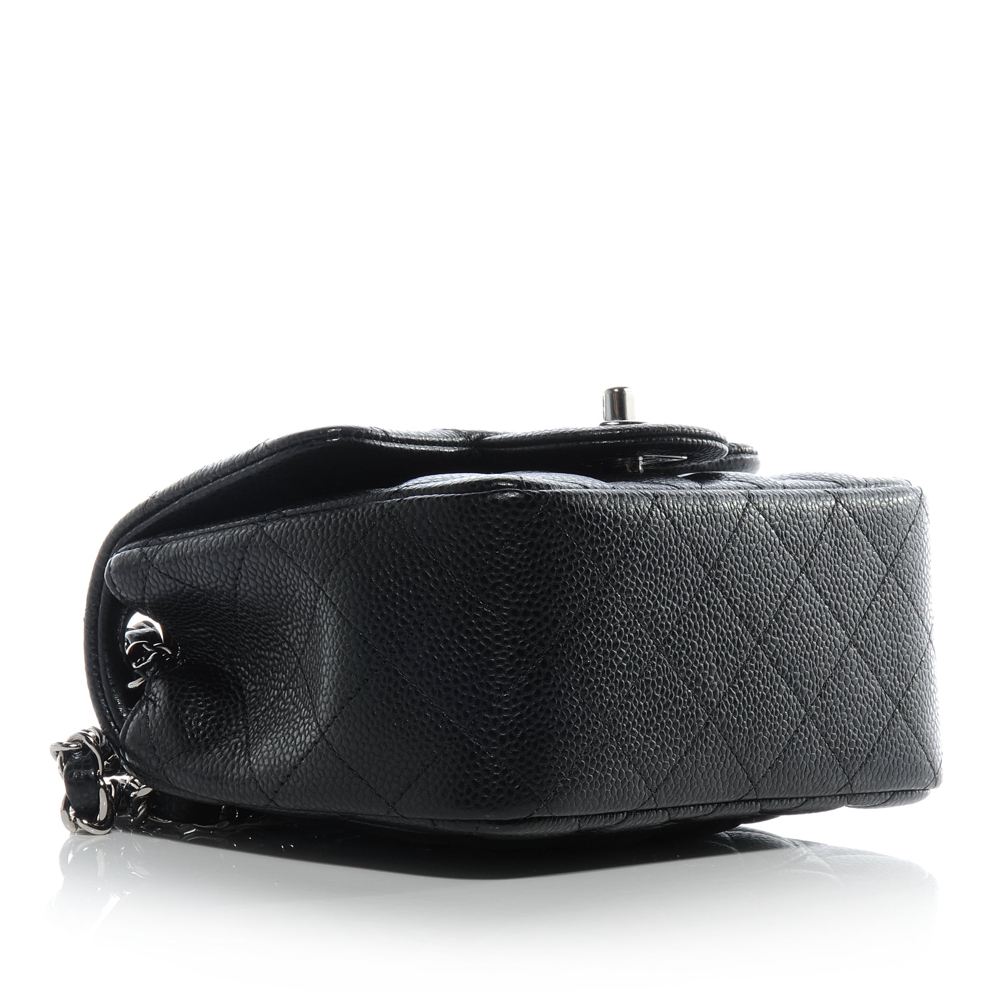 Chanel Caviar Quilted Mini Square Flap Black 4 of 8