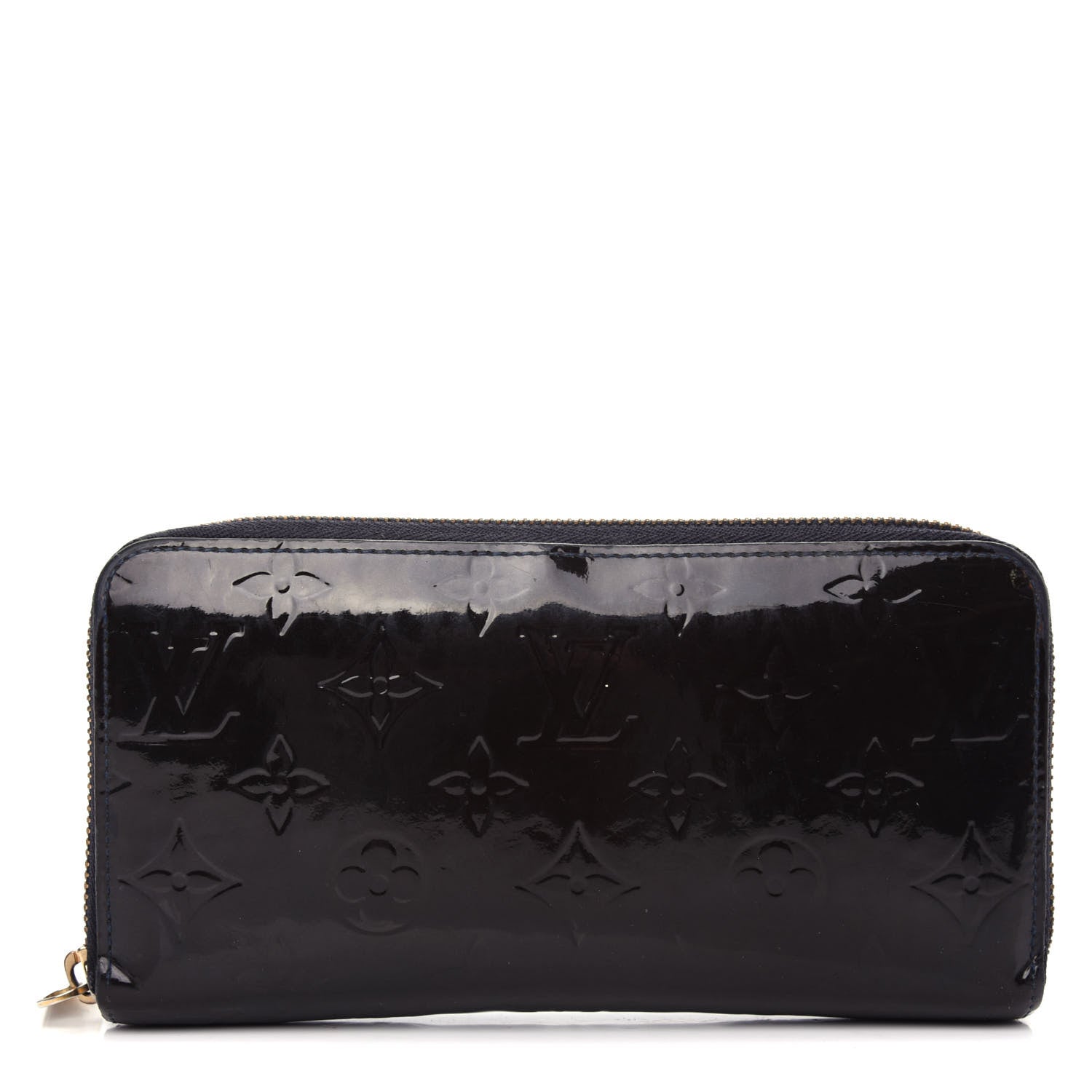 Louis Vuitton Vernis Zippy Wallet Blue Infini 1 of 7