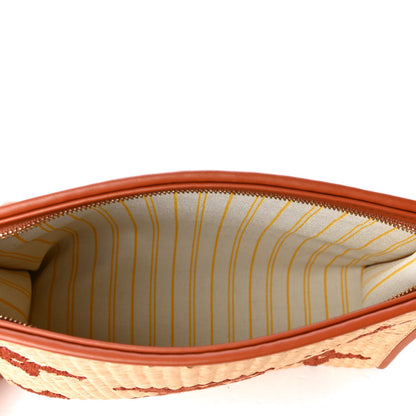 Louis Vuitton Raffia Monogram Giant Toiletry Pouch 26 Tan 4 of 4