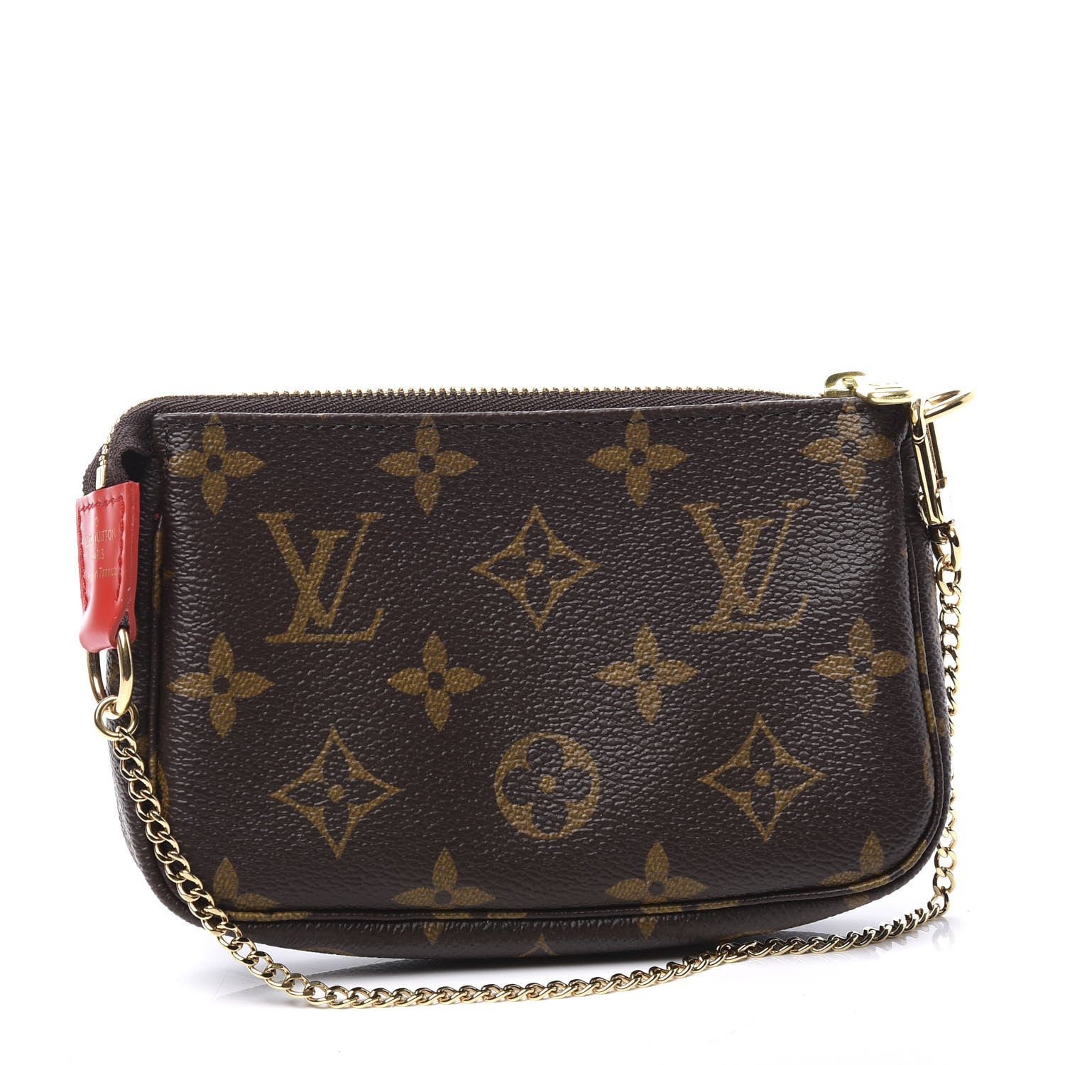Louis Vuitton Monogram 2020 Christmas Animation Bumper Cars Mini Pochette Accessories Coquelicot 2 of 9