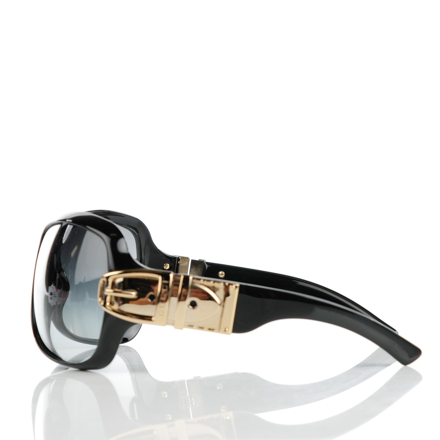 Gold Buckle Sunglasses 2591 S Black