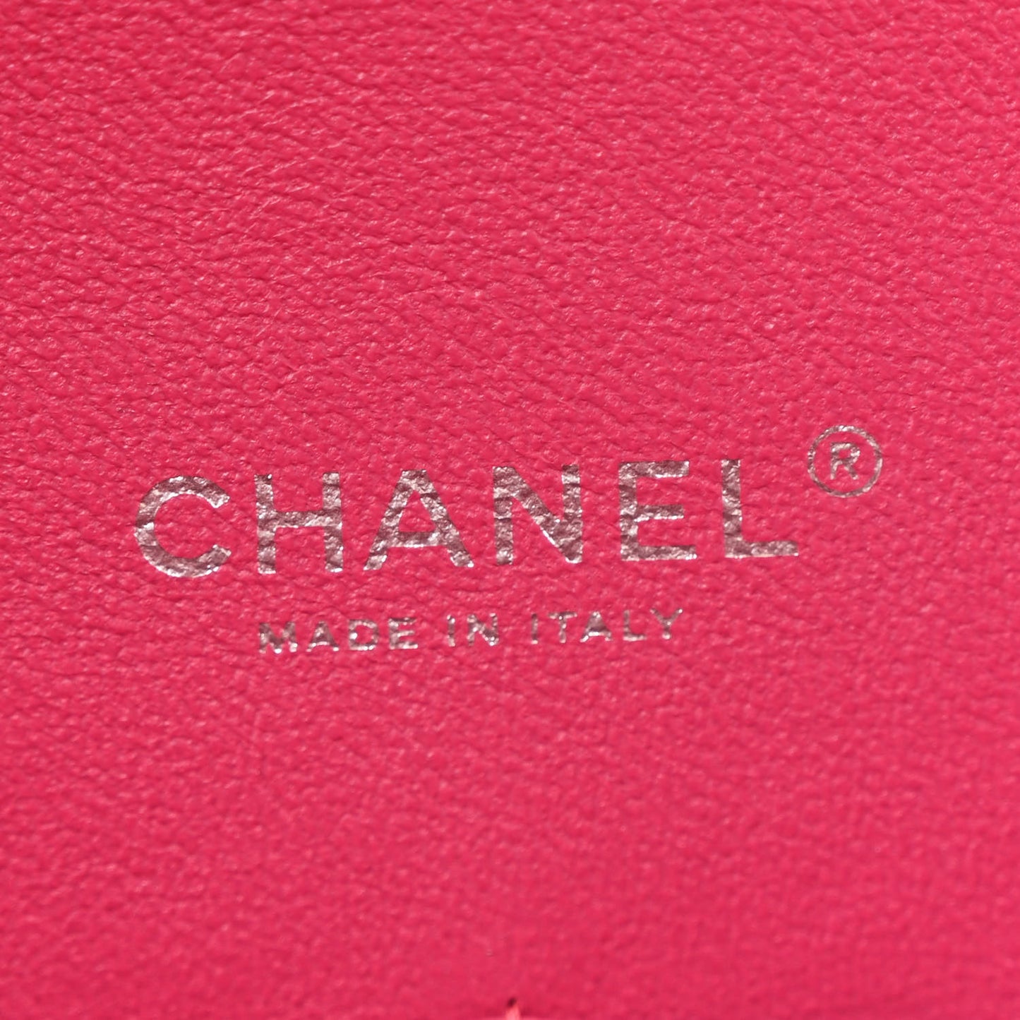 Patent Maxi Quilted Double Flap Dark Pink