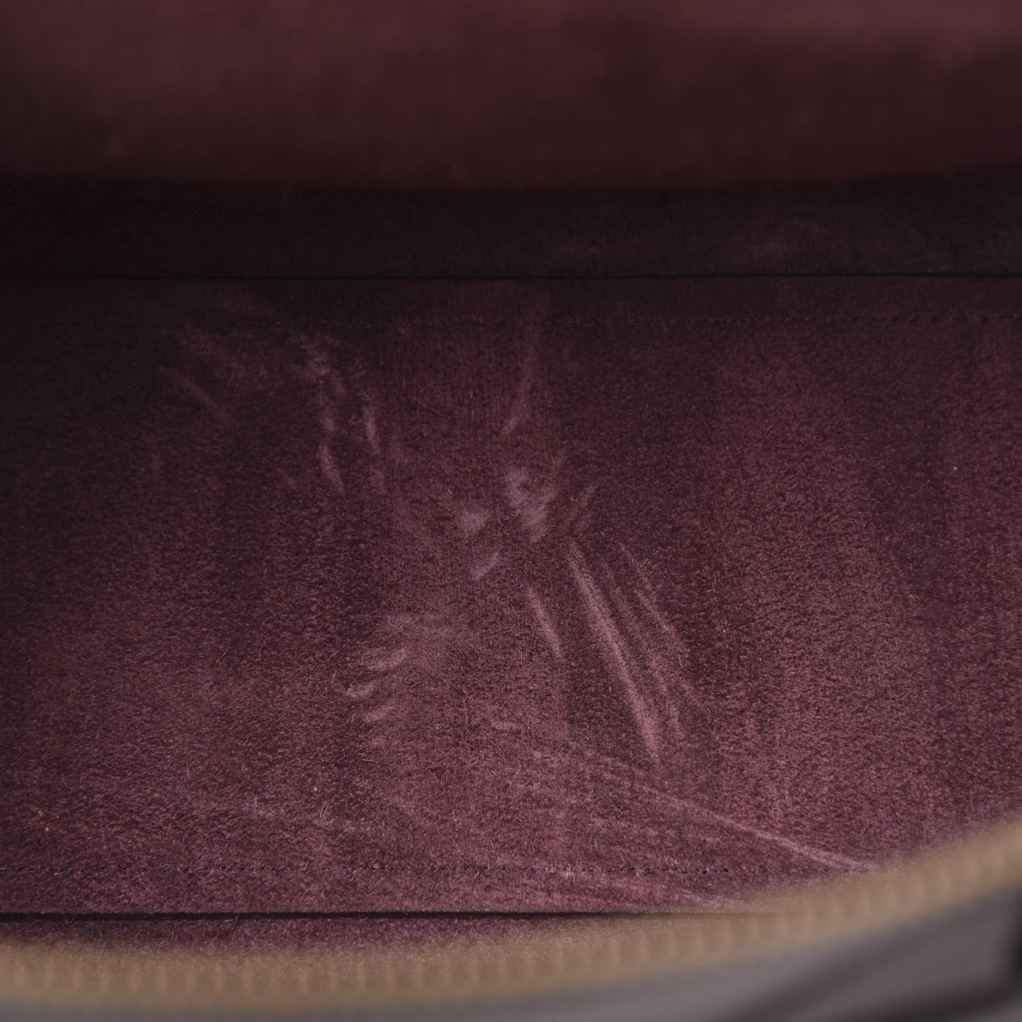 Grained Calfskin Nano Belt Bag Brown