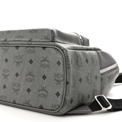 MCM Visetos Small Stark Backpack Phantom Grey 10 of 10