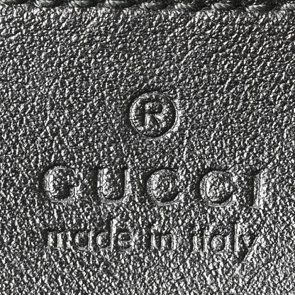 Gucci Calfskin Matelasse Large GG Marmont Shoulder Bag Black 6 of 10
