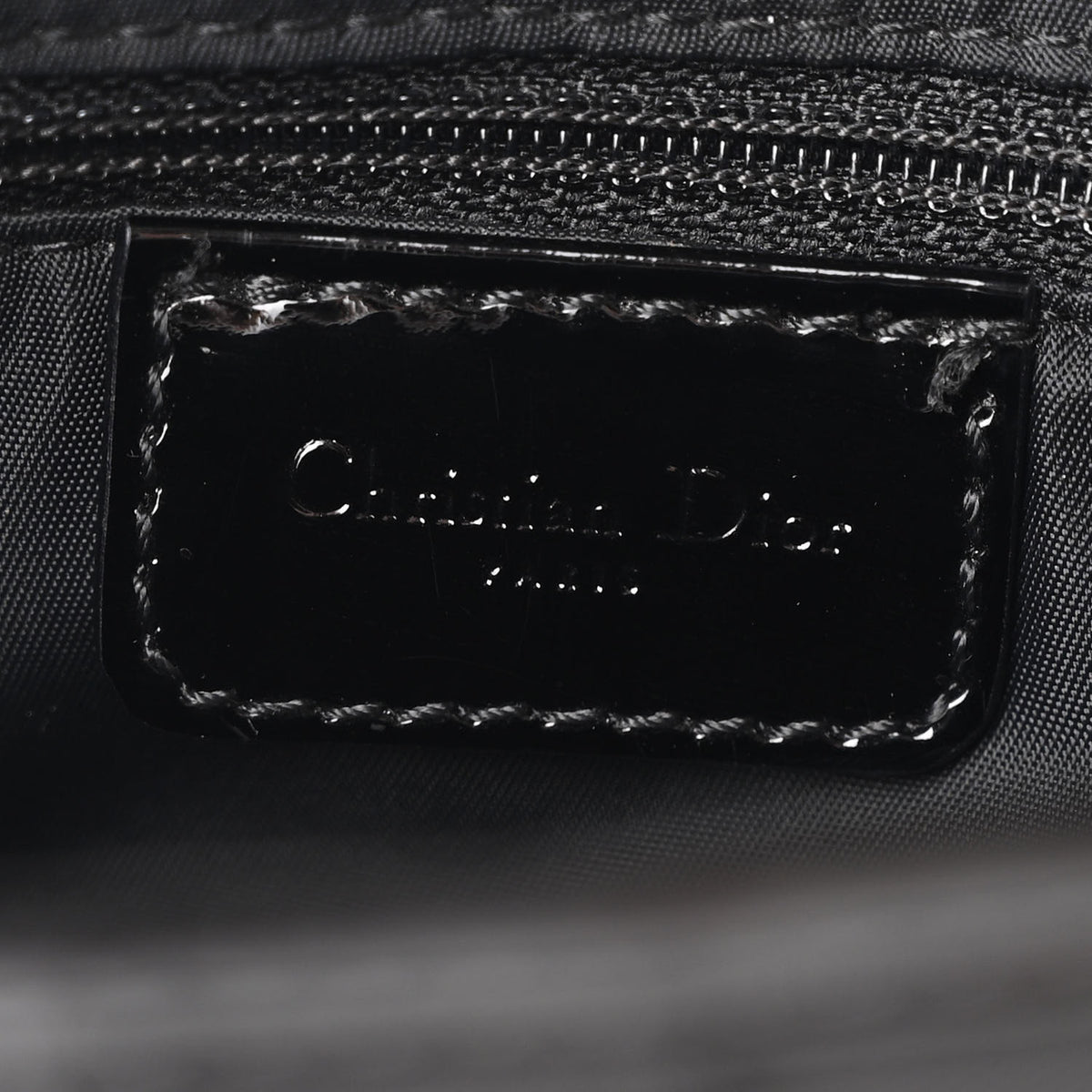 Nylon Saddle Bag Black