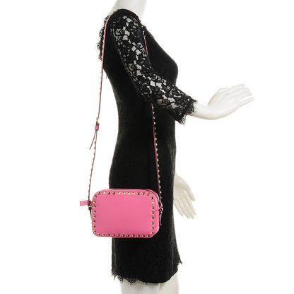 Valentino Garavani Vitello Rockstud Camera Crossbody Bag Ninphea 2 of 7