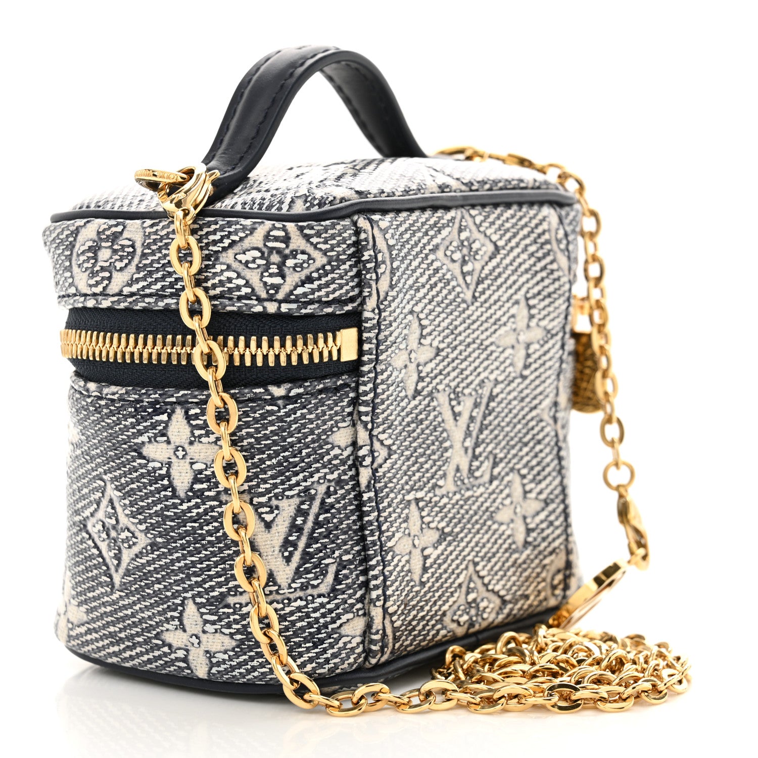 Louis Vuitton Monoglam Micro Vanity Blue 4 of 10