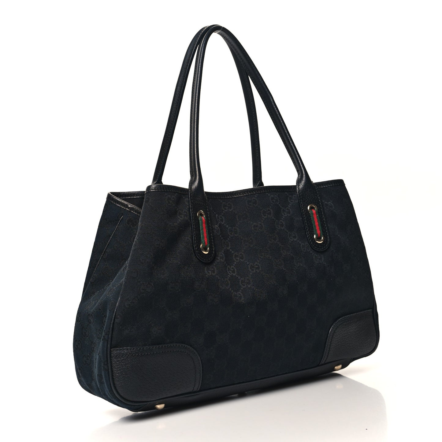 Monogram Medium Princy Tote Black