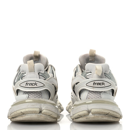 Balenciaga Rubber Mesh Fabric Monocolor Recycled Sole Womens Track Sneakers 38 White 6 of 13